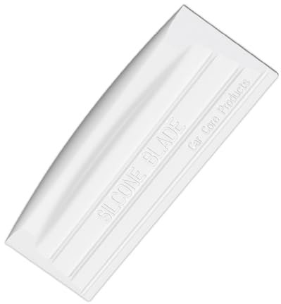 Ranley Raclette pour pare-brise - Raclette en silicone - Raclette de voiture pour le nettoyage des fenêtres - Outil polyvalent flexible et non anti-rayures pour nettoyer le miroir en verre d'eau