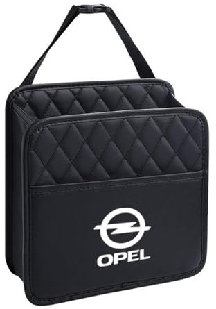 WACDXST Autorücksitz-Organizer, für Opel Astra K Sports Tourer 2016-2024 Auto Rücksitz Kofferraumtasche mit mehrere Taschen Verstellbarem Riemen Fahrzeugzubehör