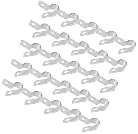 NUOBESTY 50stücke Kabelclips Für Kabel Drahtklemmen Kabelbefestigungsklemme Kabelwandclip Kabelklemmen Praktische Kabelclips Kabelklemme Für Autos Kabelklemmenverschlüsse Kleine Draht Clips