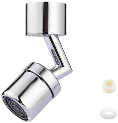 LACHT 1 Pieza 720 Giratorio Aireador Grifo Cocina M22/M24 Con Adaptador,Extension Difusor Atomizador Fregadero,Boquilla Cabezal Filtro Extensor Grifo Lavabo,Alargador Alcachofa Dosificador