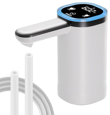 Pompe À Distributeur d'eau - Pompe Rechargeable USB Automatique Portable Gadget de Cuisine,Distributeur pour Bonbonne d'eau | pour Pique-Nique, Cuisine, Bureau, Camping-Car, Réunions Familiales,