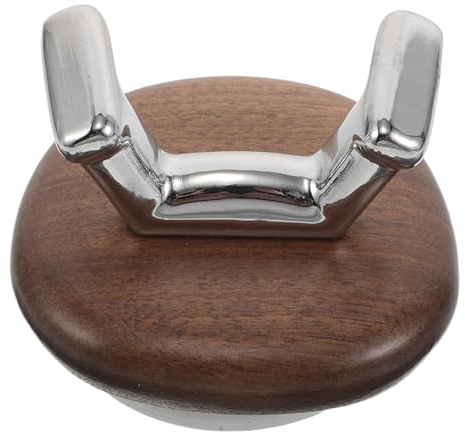 VILLFUL Gancho de Madera Ventosa Reutilizable sin Taladro, Compacto y Poderoso para Colgar Abrigos, Toallas y Llaves en Baños, Cocinas y Entradas, Soporte Multiusos para Paredes Lisas