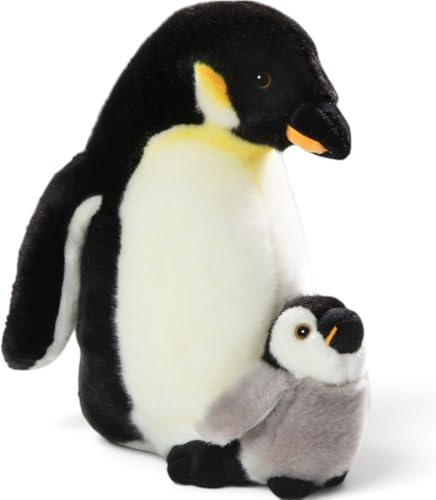 Carl Dick Pinguin mit Baby, Vogel, Plüschtier, Kuscheltier, ca. 30cm hoch 1725