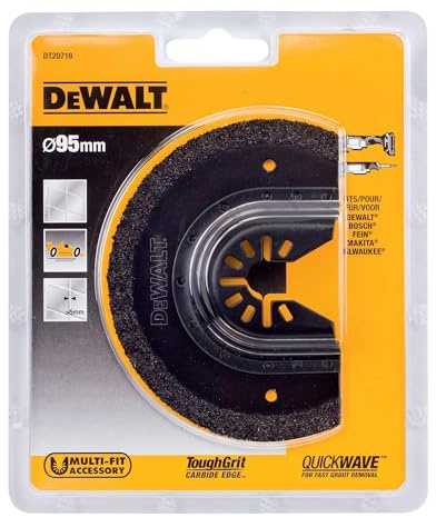 Dewalt DT20718-QZ DT20718-QZ-Hoja Sierra segmentada de carburo para azulejo 5mm