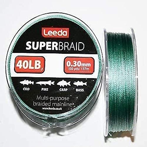 Leeda Super Braid 40lb 150yds / 137m 40 lb
