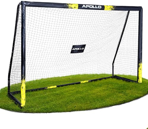 Fotbollsmål Apollo - Goal Master - för barn och vuxna, perfekt för trädgården, fotbollsmål för unga fotbollsspelare, tillgängligt i bredder på 180, 240 eller 300 cm