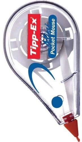 Tipp-Ex 3 Stück Korrekturroller, Mini Pocket Mouse 5 mm x 5 m