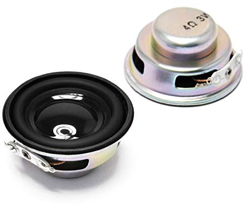 Gikfun 1.5 4Ohm 3W Full Range Audio Speaker Stereo Woofer Loudspeaker for Arduino (Pack of 2pcs) EK1794