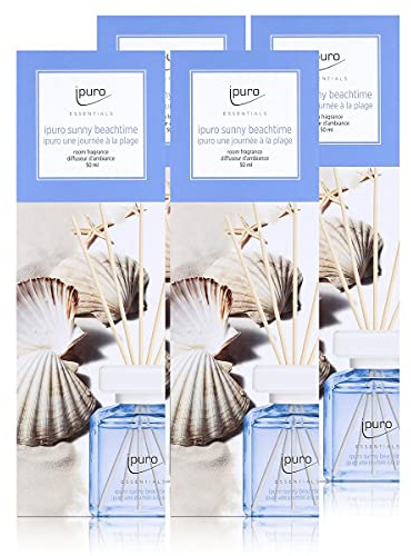 Essentials by ipuro sunny beachtime 50ml Raumduft (4er Pack)