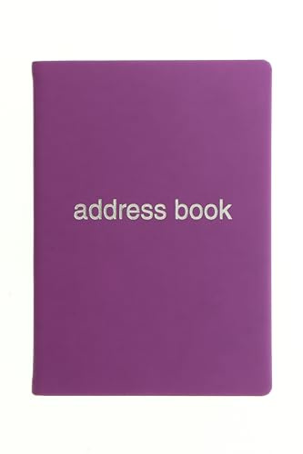 Letts of London Dazzle A5 adressbok lila