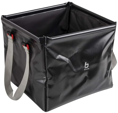 Bo-Camp - Bol - Plegable - 18 litros - Negro