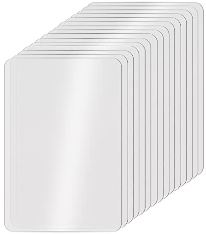 YEXPRESS 15 Pack Plastic Cutting Mats, Frosted Clear Flexible Kitchen Cutting Board, Plastic Placemats Table Mats, 17 x 11 Inches