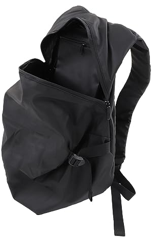 VGEBY Motorradhelm-Rucksack, Reflektierender Wasserdichter Schwarzer Motorrad-Rucksack f¨¹r Reisen, Camping, Radfahren, Aufbewahrung