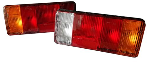 Formplas 2x Rücklicht Rücklicht Heckleuchte Rechts Links LKW Anhänger IVECO Daily Peugeot Boxer Fiat Ducato 1991-2003 LKW PKW E-Prüf 500356782 500356783