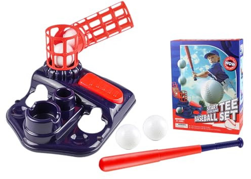 Pitching Machine - Multifunctional Youth Baseball Pitcher - Outside Pitcher Game Practice Machine for Kids and Beginner, Training Sport Set
