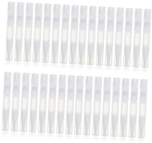 Baluue 32stücke Teiliges Leere Nagelöl-stifte Für Nagelkunst Und Lippenpflege Transparenter Cuticle Oil Pen Für Nagelpflege Und Flüssigkeiten Handlich Und Tragbar