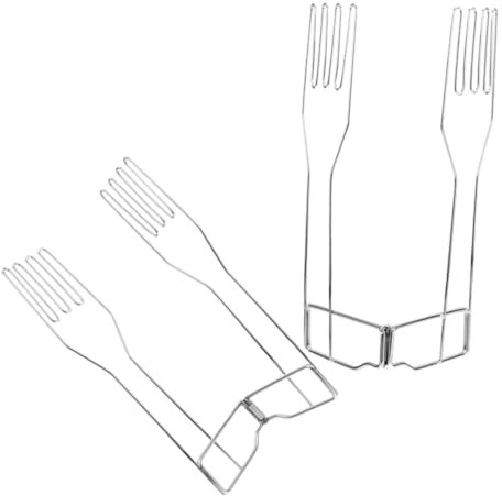 Cabilock 2pcs Glove Drying Rack Kitchen Sink Stand Reusable Stand for Glove Drying Accessory