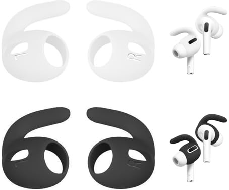 2 Paires Crochet Oreille pour AirPods Pro 2, Support pour AirPods Pro 2, Earhook pour Airpods Pro 2, Accessoires de Maintien Sécurisé pour Écouteurs (for AirPods Pro 2)