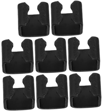 Zerodeko 8 Stück Wagenheber Hebeklammer Hochfester Stahl Installieren Ersatzteile für 2 Horizontale Autoklauenklemmen für Autohebegeräte