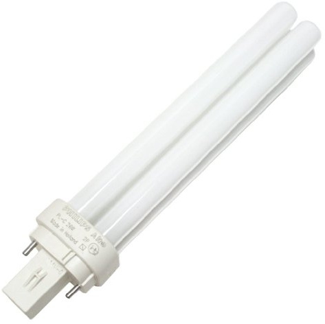 Philips Lighting 38323-2 - PL-C 26W/835/2P/ALTO - 26 Watt CFL Light Bulb - Compact Fluorescent - 2 Pin G24d-3 Base - 3500K -