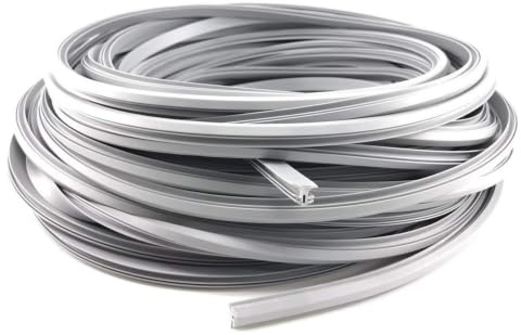 Gartenwelt Riegelsberger Terrassenfugenband 5-7 mm Hellgrau 50 m | Fugendichtungsband aus TPE für Holz- & WPC-Terrassen | UV-, witterungs- & frostbeständig | Made in Germany