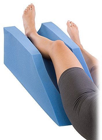 ProCare Elevating Foam Cushion Leg Rest Support Pillow: Inclined Wedge, One Size Fits Most