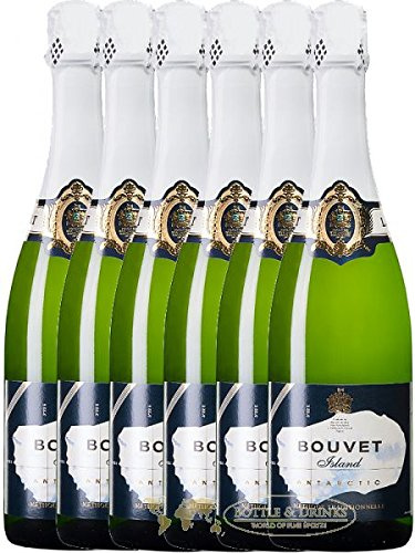 Bouvet Island Antarctic Demi Sec aus Frankreich 6 x 0,75 Liter