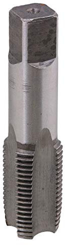 CNBTR 1/2 BSP Silver Hand Tap Machine Taper Drill Bit Tool (7.7x2cm/3.03x0.79inch) for Pipe Thread