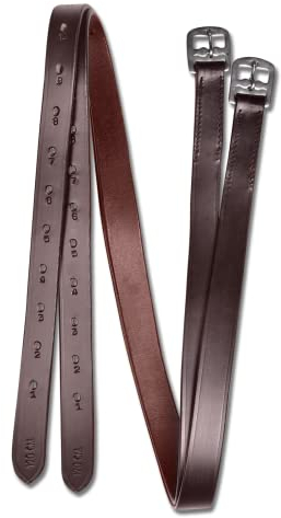 WALDHAUSEN Star Steigbügelriemen, 140 cm, braun