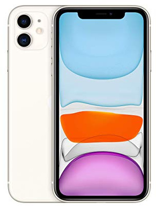 Apple iPhone 11, sbloccato 256GB, Bianco (Ricondizionato)