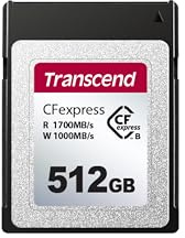 Transcend 512GB CFexpress 820 Type B Memory Card TS512GCFE820