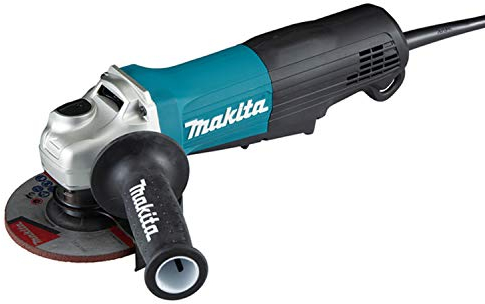 Makita GA5050R Winkelschleifer 125mm, 1300 W, Schwarz, Blau, Silber