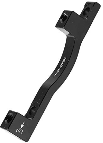 Alomejor Fahrrad Scheibenbremsadapter Aluminiumlegierung Fahrrad Scheibenbremse Halterung für Vorderen V-Bremssattel PM