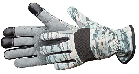 HARDY WORKING TOOLS Gartenhandschuhe, Arbeitshandschuhe, Lederhandschuhe mit thermoplastisches Gummi, verstärkte Daumenstruktur, amortisierendem, Damen, Herren, Gr. 9 (L), Serie 56, A1511-560010