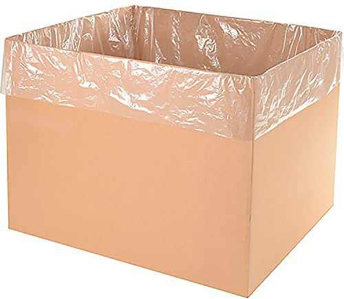 Global Industrial Gaylord & Tote Bin Liner, 2 Mil, 51Lx49Wx73H, Lot of 50
