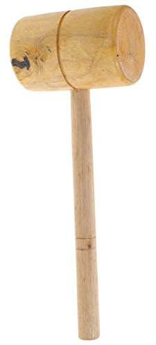 Veemoon Maillet Bois Massif Palissandre Pour Travail Du Bois Outil Pratique De Charpentier Confortable Maillet Léger Et Équilibré Pour Sculpture Et Menuiserie