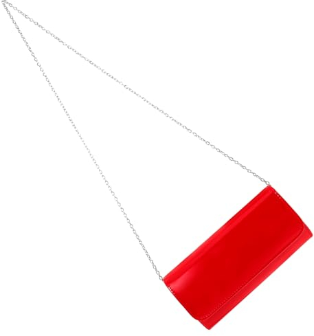 Yardenfun Rote Clutch Lange Damen-geldbörse Große Kapazität Handtasche Tasche Handytasche Abendtasche Dekorative Clutch Beutel Für Frauen