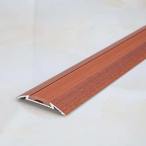 Raouoae rutschfeste Treppenkanten Aus Gummi 3 Stück* 90 cm Aluminium-Treppenprofil Mit Kantenverkleidung Anti-Rutsch-Metallverkleidung Für Treppenstufen Treppenverkleidung(C)