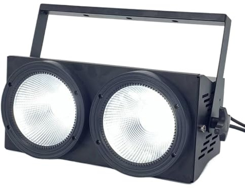 IVLAZLRG 200w Stage Blinder Par Lights 2x100W RGBWAUV 6in1 Strobo White White Wash per eventi DJ Disco