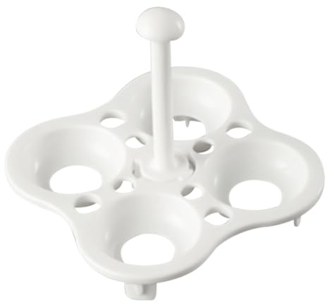 Rascador de huevos al vapor para olla - inserto de olla a presión - herramienta de vapor para huevos duros o cocción vegetal, soporte apilable para olla instantánea o sartenes de encimera
