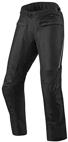 REV'IT! Pantalones de Motocicleta Factor 4 Textilhose Schwarz M, Caballeros, Enduro/Reiseenduro, Todo el año, Negro Mate