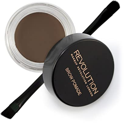 Makeup Revolution, Brow Pomade, Dark, 2.5g