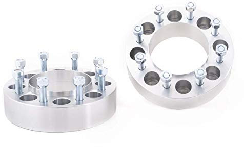 Rough Country 2 8x170 Wheel Spacers for 03-22 Ford Super Duty | Pair - 1094A,Black