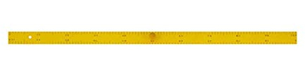 WONDAY Tafellineal aus Holz, 1 m, gelb lackiert