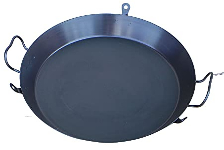Schwenkgrill Pfanne Helmensdorfer Eisenpfanne gebläut 40 cm Paellapfanne