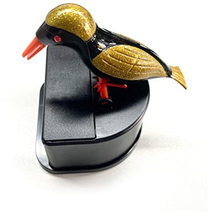 TIANTIAN Vogel Zahnstocher Spender Specht Zahnstocher Box Push-Typ Zahnstocherhalter Automatisch Lustig Tragbar Kolibri Zahnstocher Koffer für Wohnzimmer Dekoration