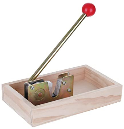 delr Herramienta de cascanueces – Abrelatas de madera de nogal | Robusto abridor de cuencos herramienta para romper fácilmente nueces, avellanas, almendras, castañas, base de madera de escritorio con