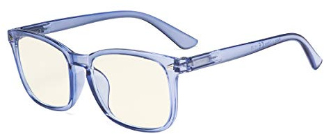Eyekepper Computer Brille - Blau Licht Filter - UV420 Schutz Quadrat Nerd Lesehilfe