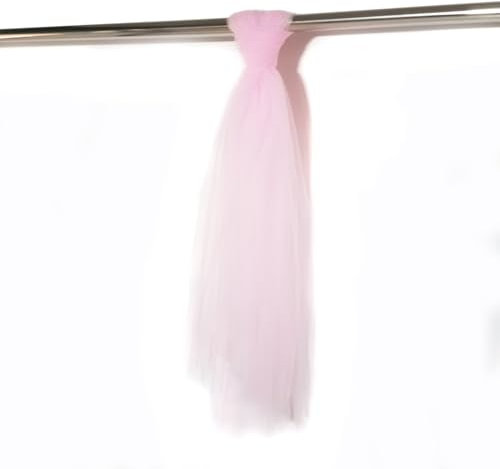 Whakano 1 m Organza Fabrics for Sewing, Sold by the Metre, Chiffon Fabric, 160 cm Wide, Soft and Fine Transparent Fabric Tulle, Decorative Fabric for Sewing Crafts, Curtain Curtains, Costume Dress,