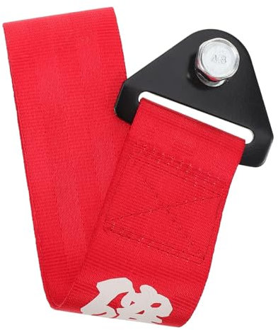 PLAFOPE Abschleppgurt Für ATV Mit Haken Auto-stoßstangengurt Dekorativer Zugseil Für Anhängerhaken Abschlepphaken Zurrhaken